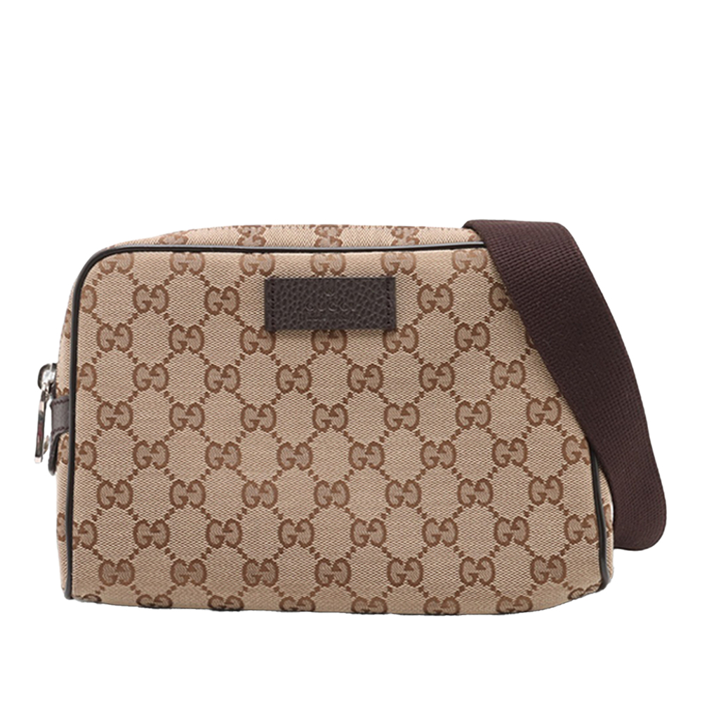 Pre-Loved Gucci GG Canvas Belt Bag - Picture 1 of 8